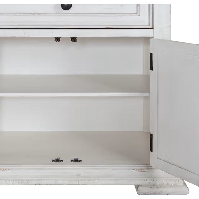 Heather 1-Drawer Nightstand with USB