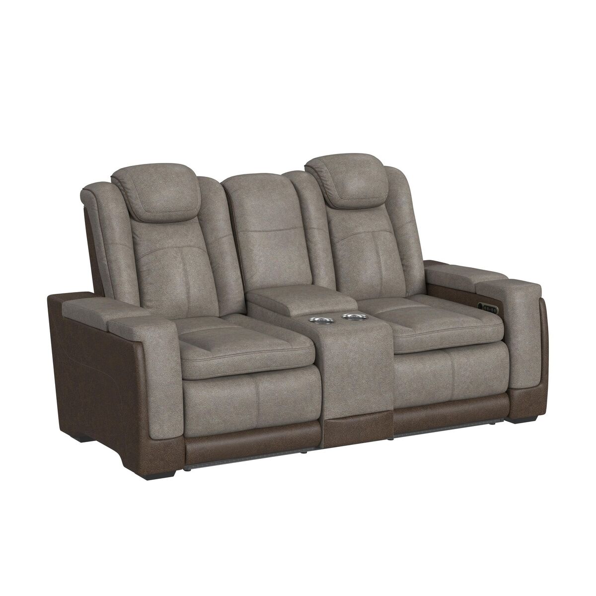 Lantana Power Motion Console Loveseat