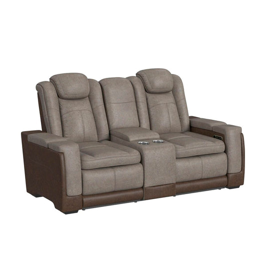 Lantana Power Motion Console Loveseat