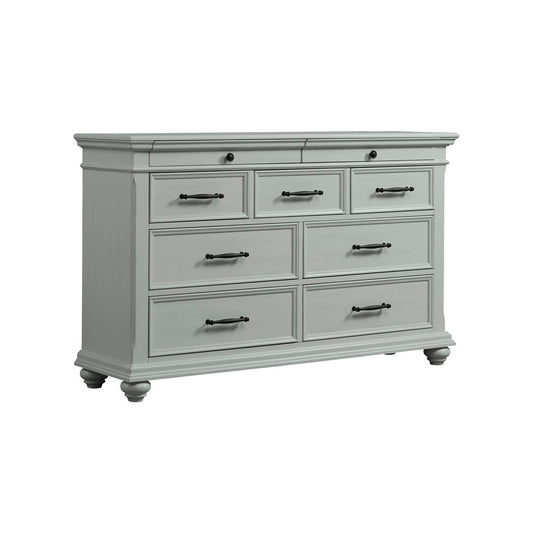Slater Grey 9-Drawer Dresser